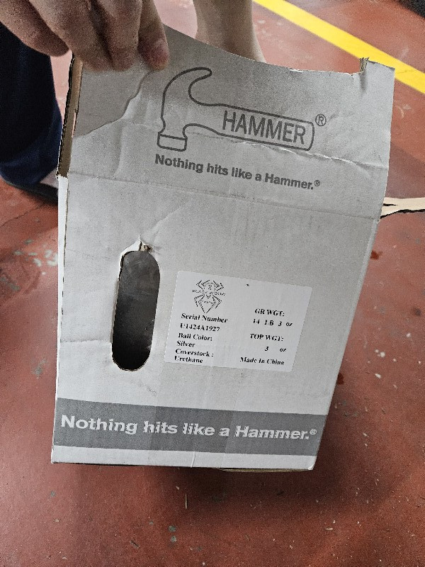 햄머 블랙위도우 우레탄 하드볼 14p (새제품) (예약중)