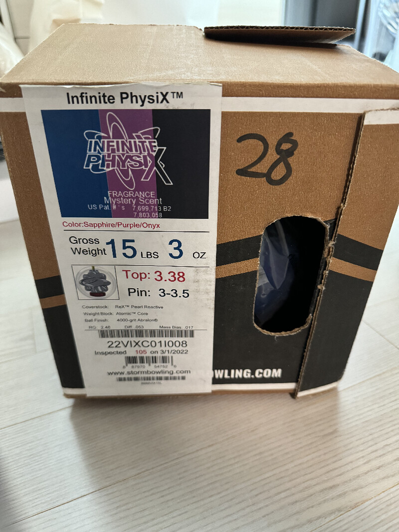 (판매완료)인피니티 피직스 15p 새볼 판매합니다.