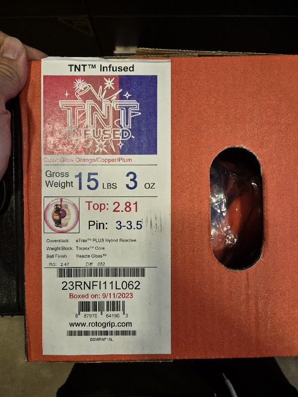 (판매완료)로또그립 TNT인퓨즈드 15P