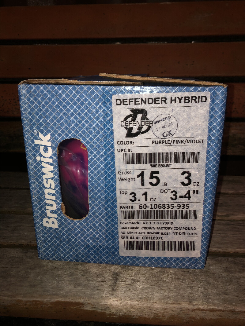 디펜더 하이브리드 15P 새볼 (판매완)