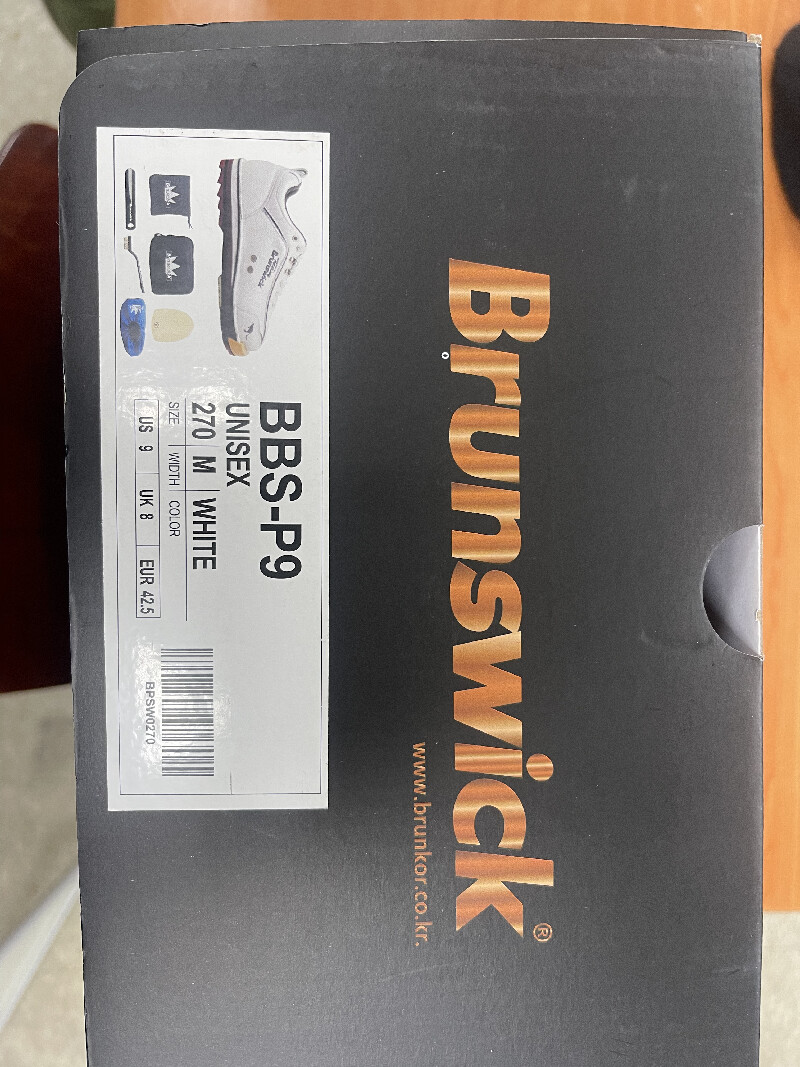 볼링화 브런스윅 bbs-p9 팝니다!(판완)