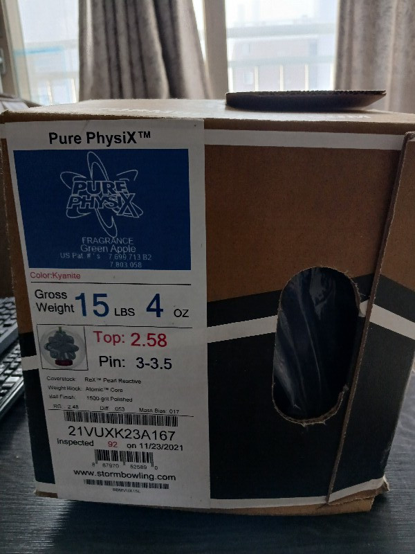 스톰 퓨어 피직스 15p 새볼 팝니다