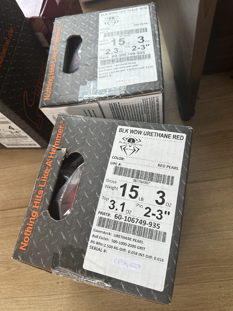 블랙위도 레드펄 우레탄 새거 15파운드
