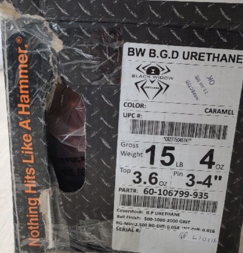 햄머 블랙위도우 버건디 우레탄 15p(판매 완료)