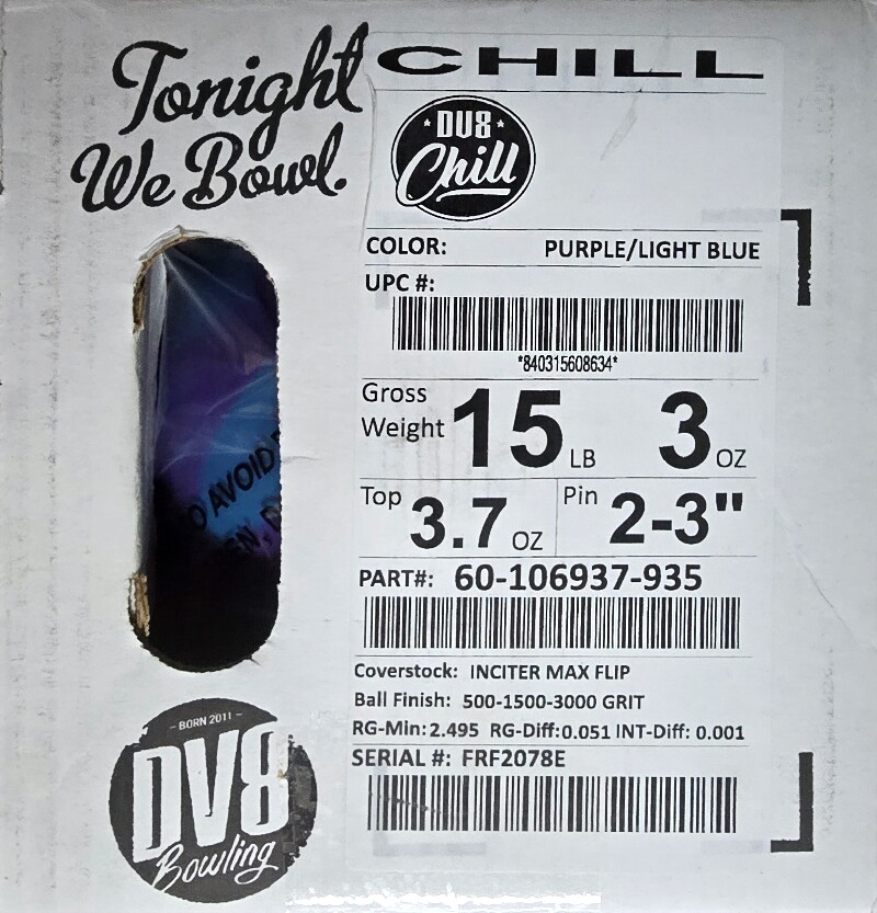 DV8 칠(CHILL) 팝니다