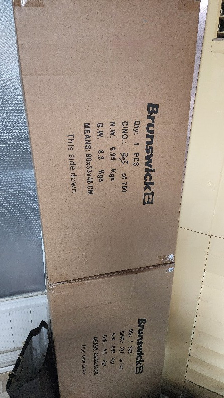 브런스윅3볼백 